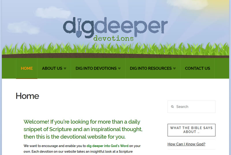 Dig Deeper Devotions