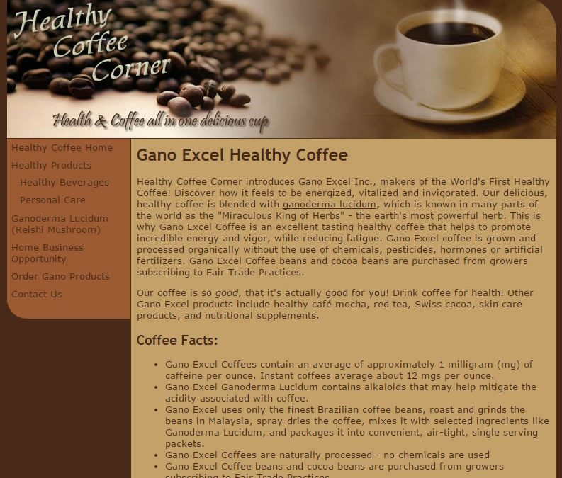 Healthy Coffee Corner