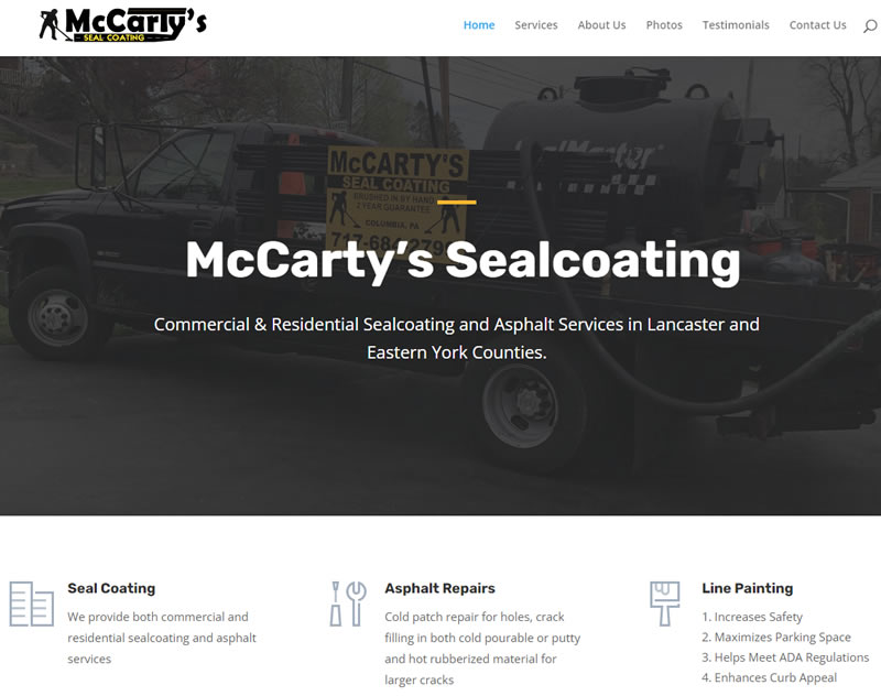 McCarty’s Seal Coating